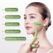 Natural Jade Roller for Face and Eyes - Noiseless Facial Massage Tool - Buy Online on GoSupps.com