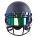 Football Sun Visor, Professional Football Helmet Sun Visor, Shield Suitable for Youth Football Helmet and Adult Football Helmet, Including Sun Visor Clip, ice Hockey Goggles (Helmet is NOT Included) Green