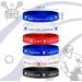 24 Lacrosse Motivational Silicone Rubber Bracelets - Party Favors & Supplies - Buy Online on GoSupps.com