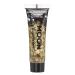Holographic Chunky Face & Body Glitter Gel by Moon Glitter - Gold - Cosmetic Festival Glitter Face Paint for Face Body Hair Nails - 12ml
