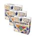 HAC24 Triangular Aromatic Bath Bombs (4 x 40g) 4 Packs of 4 Fragrances and Colours