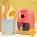 Shop Montessori Air Fryer Cooking Toy Set for Kids 7-10 - Educational Role-Playing Kitchen Toys in Yellow - Buy Online on GoSupps.com