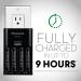 Buy Panasonic K-KJ17K3A4BA Advanced Battery Charger & 4 AAA eneloop pro Rechargeable Ni-MH Batteries - International Shipping Available - Buy Online on GoSupps.com