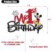 Mickey 1st Birthday Cake Topper Mickey Cake Decorations My 1st Mouse Birthday Party Decorations First Birthday Party Supplies Decor for Kids Boys Birthday Baby Shower Red - Buy Online on GoSupps.com