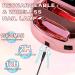 BOMOQING 96W Rechargeable UV LED Nail Lamp Portable Cordless UV Light for Nails with LCD Display Auto Sensor 4 Timer Setting and Smart Sensor Nail Dryer Nail Cure Light with Removable Bottom(Colorful) Purple - Buy Online on GoSupps.com