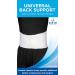 Blue Jay Lumbar Support Belt | Elite Healthcare Back Support Brace with Compression Strap | Doctor Recommended | Pain Relief | 24-46 inch (White - Buy Online on GoSupps.com