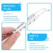 TEHAUX Stainless Steel Eyelid Massage Tweezers for Dry Eyes - Arita Tauber Expressor Forceps - Buy Online on GoSupps.com