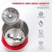 Electric Pill Crusher Grinder for Small or Large Pills - Stainless Steel Blades, White - Buy Online on GoSupps.com