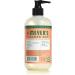 Mrs. Meyer's Clean Day Liquid Hand Soap Geranium Cruelty Free and Biodegradable Hand Wash Made with Essential Oils 370 ml Soap Pump Bottle - Buy Online on GoSupps.com