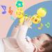 Appoo Rattleball for Babies - Soft Crab-Shaped Sensory Toy Easy-to-Hold Bite Ring for Teething & Exploration - Yellow Baby Ball - Buy Online on GoSupps.com