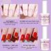 Saviland 15ml Gel Nail Polish Base and Top Coat Set - Shiny No Wipe Soak Off Clear Gel Polish for Starters - Nail Salon Quality at Home - Ideal Gift - Buy Online on GoSupps.com