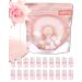 Makeup Remover Oil Portable Kit-20 Pcs Rose Mini Travel Size Face Deep Cleansing Oil Small Moisturizing Facial Cleansing Oil Cleaning without Clogging Pores Residue-Free for Dry & Normal Skin