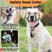 XL Slate Gray No Pull Dog Collar | Soft Upholstery Durable Design & Free Training Instructions - Perfect Control for Heavy Pulling Dogs - Buy Online on GoSupps.com