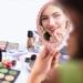Jetec Vintage Handheld Mirror Set - Embossed Flower Design - Compact Cosmetic Mirrors - Portable for Travel and Salon Use - Pink and Cream - Buy Online on GoSupps.com