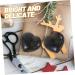 Buy Crystal Agate Ornaments - Whale Vase Moss Agate Hearts & Pocket Palm Stones for Meditation | Chakra & Natural Desk Calendar - Buy Online on GoSupps.com