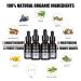 Isner Mile Beard Oil 4 Pack - Natural Unscented Beard Conditioner & Growth Oil for Men, Perfect Stocking Stuffer Gift - Buy Online on GoSupps.com