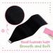 Youngsee Real Hair Tape Extensions - 60cm Black Seamless Invisible Tape In Extensions 20 Pieces 50g - Perfect for Cancer Patients - Buy Online on GoSupps.com