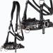 Heinick-Reitsport Professional Leather Cavesson - Black Stainless Steel Bit Strap Nosepiece for Thoroughbreds | International Shipping Available - Buy Online on GoSupps.com
