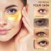 24K Gold Under Eye Patches - 10 Pairs Collagen Eye Masks for Dark Circles Puffiness & Wrinkles - Women's Skincare Treatment - Buy Online on GoSupps.com