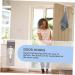STOBAZA Hole Hooks 1 Pair Hook up Kitchen Cabinet Decor Shower Robe Hooks Hanging Storage Hooks Rearview Mirror Hangers 12.3x4cm As Shown - Buy Online on GoSupps.com