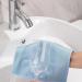 6 Pack Puomue Microfiber Glass Cleaning Cloth 16x16 - Lint-Free for Windows, Glasses, Mirrors, Windshields, Stainless Steel - Blue - Buy Online on GoSupps.com