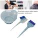 3-Piece Hair Dye Brush & Bowl Set - Professional Tinting Comb Tools for Home Salon (Blue) | Best Hair Coloring Supplies - Buy Online on GoSupps.com