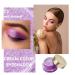 Oulac Glitter Eyeshadow Violet High Pigmented Waterproof Cream Shadow | Metallic Finish | Vegan & Cruelty-Free | Perfect for Durable Eye Makeup | 06g - Buy Online on GoSupps.com