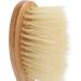 Soft Bristle Neck Duster Cleaning Brush for Face and Hair Ergonomic Design for Broken Hair Cleaning Wood Handle - Buy Online on GoSupps.com