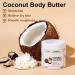 Coconut Shea Butter Body Butter - Deep Hydration for Dry Skin | Natural Coconut Oil Cream for All Skin Types | Nourish & Promote Smooth Skin Tone - Buy Online on GoSupps.com