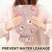 Naanle Cute Peach Heat Bottle with Cover - 1L Hot Water Bottle for Bed Hands & Feet - Heat & Cold Therapy - International Shipping - Buy Online on GoSupps.com