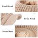 Comhats Wool Newsboy Cap Winter Hat Visor Beret - Khaki - 50%/100% Wool - 68294 - Buy Online on GoSupps.com