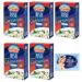 Divella Riz Carnaroli Rice Lot of 5 grains of super fine rice, ideal for risottos, sous vide packaging of 1 kg + 1 bag of free Felce Azzurra talc, 100 g bag