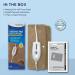 HealthWise Deluxe 12 x 15 Heating Pad | Moist & Dry Heat | 4 Heat Settings | Brown (59-310) - Buy Online on GoSupps.com