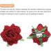 sourcing map Set of 12 Rose Flower Hair Clips 3 Inch Flower Hair Pins Flower Brooch for Women Hair Accessories - Buy Online on GoSupps.com