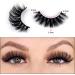 7D Russian Style Reusable Strip Lashes - 10 Pairs of Natural Look Faux Mink Fluffy Volume Wispy Fake Eyelashes for Makeup - Handmade Thick Soft Dramatic Eyelashes - Buy Online on GoSupps.com