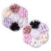 Bows Nail Charms 2 Boxes Cute Resin 3D Bow Nail Art Charms Gems Nail Pearls Bow Tie Bowknot Nail Jewelry Supplies for DIY Crafts Nail Art Design Decorations (B)