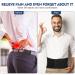 Adjustable Back Support Brace for Men & Women - Lumbar Pad for Lower Back Pain Relief - Large Size Back Support Belt - Buy Online on GoSupps.com