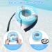 Buy Foam Swimming Cuffs - Water Aerobic Rings with Velcro | Ankle Weights & Arm Belts for Pool Fitness | International Shipping - Buy Online on GoSupps.com