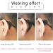 Soogree 20 Pairs Non-Slip Silicone Glasses Ear Handles - Elastic Hooks & Sleeves in Black & Transparent for Comfortable Eyewear Support - Buy Online on GoSupps.com