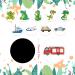 10pcs Reusable Color Changing Potty Training Stickers - Fun Boys and Girls Toilet Targets - Dinosaur Car Plane Patterns - Buy Online on GoSupps.com