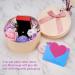 Buy Floral Scented Rose Soap Petals - Luxurious Body Soap Gift Set for Women in Pink & Purple Box | Perfect for Birthdays Valentine s Day Thanksgiving & Christmas - Buy Online on GoSupps.com