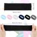 6 Pack Women's Sport Hair Bands - Thin Elastic Slipproof Headbands for Yoga & Fitness | Soft Weld-Absorbing Ideal for Running - Buy Online on GoSupps.com