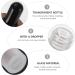 Milists 4-Piece Glass Drip Bottle Set with Bamboo Lid - Essential Oils Donor Clear & Frosted Containers for Easy Dispensing - Buy Online on GoSupps.com