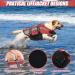 Emust Lifeguard Dog Life Jacket - Lightweight Swimming Vest for Small Medium & Large Dogs - Red XL - Ideal for Boating & Water Safety - Buy Online on GoSupps.com
