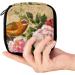GIAPB Period Bag - Sanitary Napkin Storage and Makeup Pouch (Bird Flower Color) - Buy Online on GoSupps.com