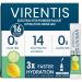 VIRENTIS 16 Sticks Electrolytes Powder Packets Sugar Free Hydration Packets, Liquid Daily IV Electrolyte Drink Mix for Rehydration with 8 Electrolytes & 6 Vitamins, 0 Calorie, Low Sodium,Cucumber Lime