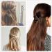 Women's Hollow Triangle Geometric Metal Hairpin Hair Clip Clamps Accessories Styling Jewelry Comfortable and Environmentally Nice and Fashion - Buy Online on GoSupps.com