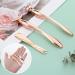 Sibba 3 PCS Makeup Spatula Set - Beauty Skincare Tools for Facial Lotion, Face Cream, Masks - Metal Spoons for Mixing and Applying Creams - Esthetician Approved - Buy Online on GoSupps.com