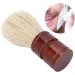 Premium Shaving Brush for Men - Ergonomic Razor Brush & Moustache Styling Tool | Portable Wood Design for Home & Salon Use - Buy Online on GoSupps.com