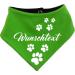 Multicolor Reversible Dog Turnout Cloth - Navy Lime Size 4 (Neck 45-52 cm) - International Shipping Available - Buy Online on GoSupps.com